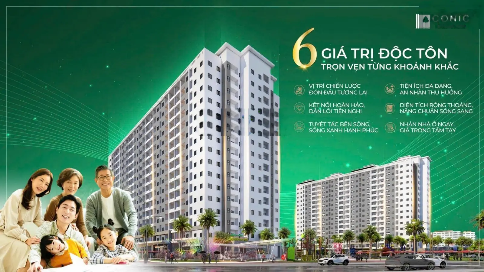 Bán chung cư mini conic boulevard view đẹp, giá 3,1 tỷ, 84m2, 2 pn, 2 pt