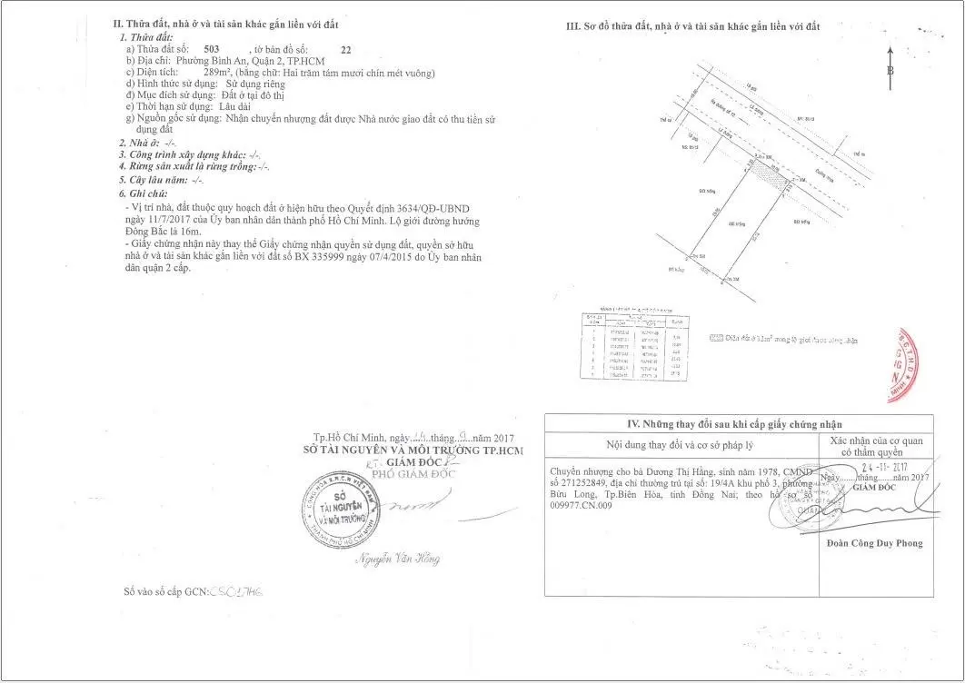 Bán đất vị trí víp khu Trần Não 10x29m đường rộng 12m vị trí cách Thủ Thiêm 2km