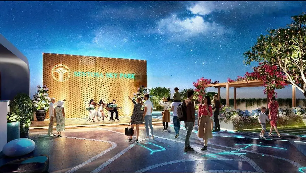 Chỉ từ 1,5 tỷ sở hữu ngay căn hộ sân vườn cao cấp Singapore - 3PN tại dự án Sentosa Sky Park