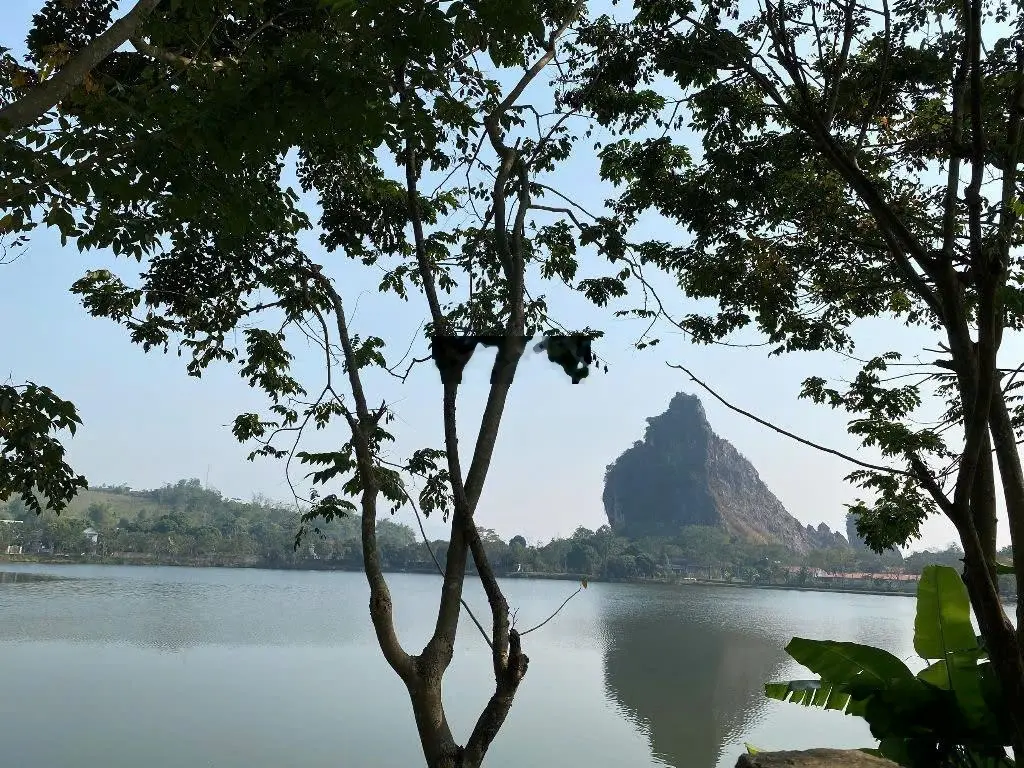 Khánh Thượng, Ba Vì HN có 5m mặt đường TL445 sầm uất, sẵn nhà 3 tầng kiên cố, view núi, hồ cực đỉnh