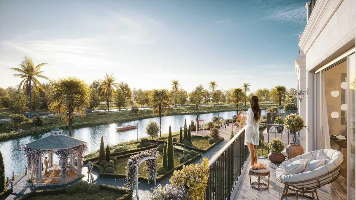 Biệt thự 300m2 phong cách Châu Âu trong đại đô thị Waterpoint 355ha giá chỉ ngang với căn hộ Quận 2
