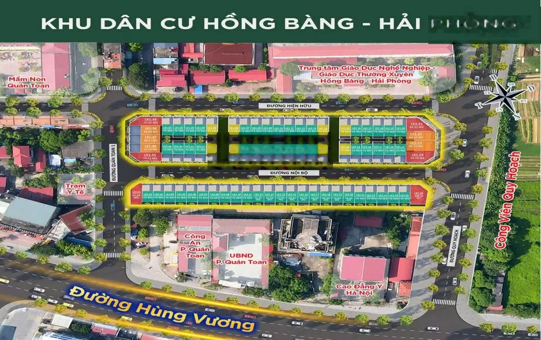 Hồng Bàng Midtown - Toạ lạc tại trung tâm TP Hải Phòng - Số lượng có hạn chỉ 75 lô