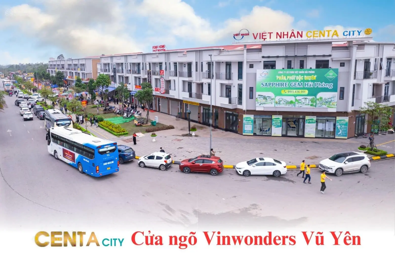 Bán nhà phố kinh doanh 76m2 Centa City giá 6,6 tỷ - cửa ngõ đảo hoàng gia Vinhomes Vũ Yên