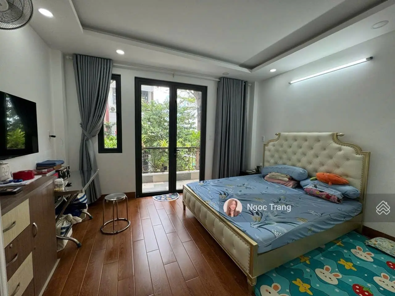 Nhà mới 100% vào ở ngay 4tầng 4.5x16m - Đường 12 xe hơi ngủ trong nhà Đặng Thuỳ Trâm - ĐH Văn Lang