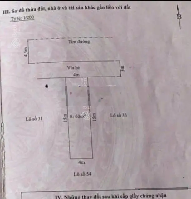 Bán 60m2 đất TĐC Nam Hải 1, đường 15m