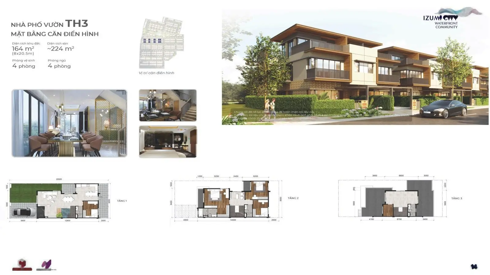 Bán nhà phố đẹp tại izumi city, giá 7 tỷ, diện tích 143.5m2 7x20,5m sân rộng tha hồ trồng cây