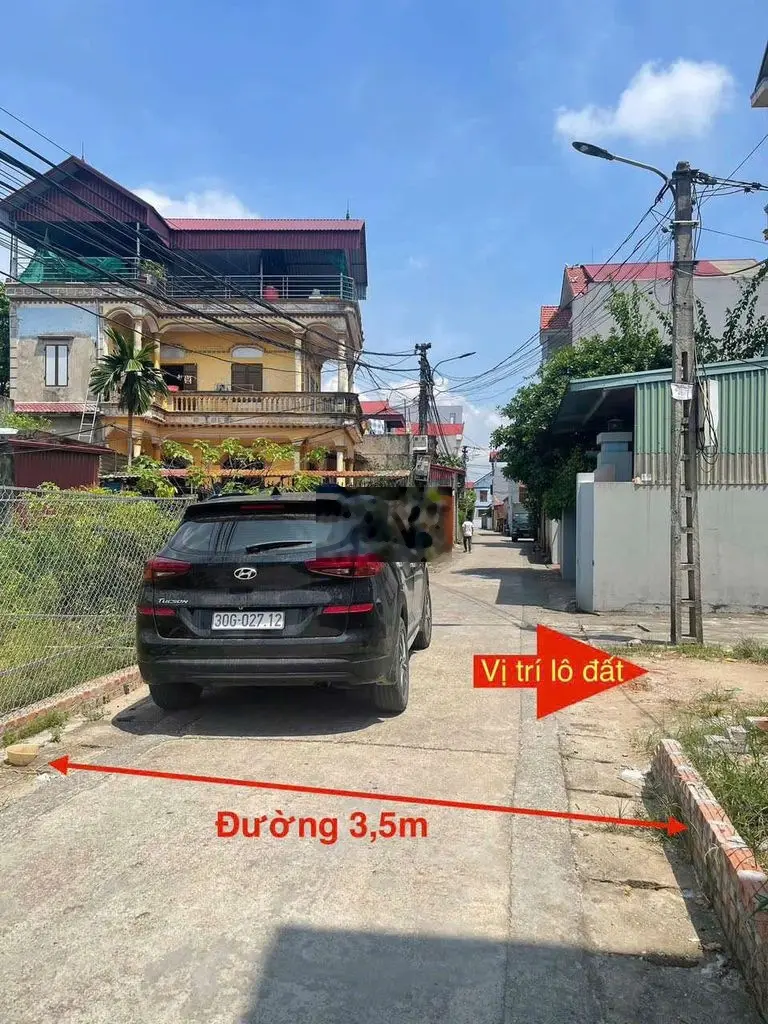 Siêu phẩm lô góc 60m2, MT 4m Thôn Xuân Nộn xã Xuân Nộn.