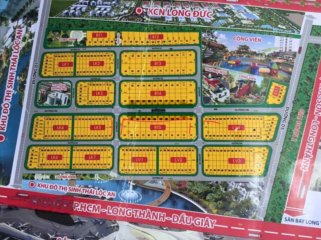 Bán lô đất mặt tiền đường chính xuống hồ sinh thái giá 15tr/m2