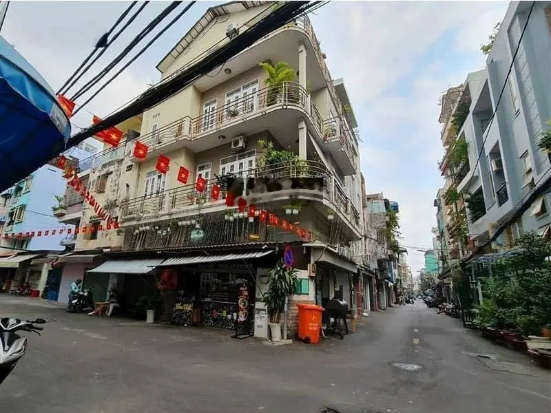 (7 x 10m) 5 tầng - 2 mặt tiền Cư Xá Đô Thành