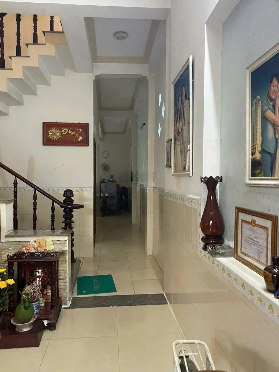An Bình, Dĩ An BD cần bán nhà SHR Giá3,7 tỷ/DT 104,1m2, 3PN, 2WC, mặt tiền 5m Gần trường học,chợ