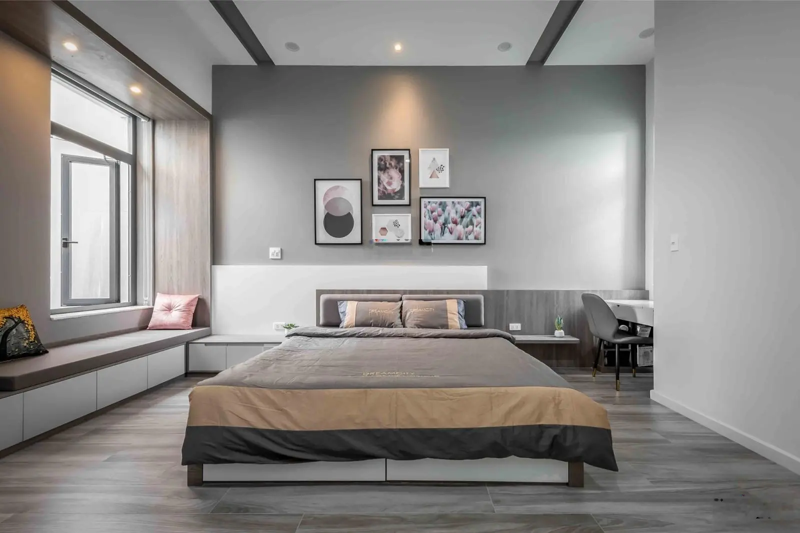 14,2 tỷ nhà Hàm Nghi-gần VINHOME GARDENIA- 55m2-6 tầng-ngõ thông-oto-kdoanh vp-spa-cho thuê