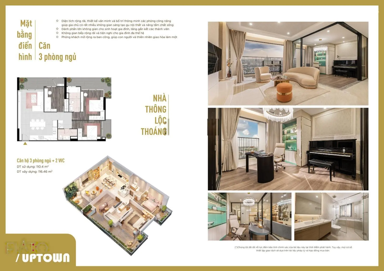 Chính thức mở bán Fiato Uptown Thủ Đức giá chỉ 48tr/m2 tặng gói nội thất cao cấp