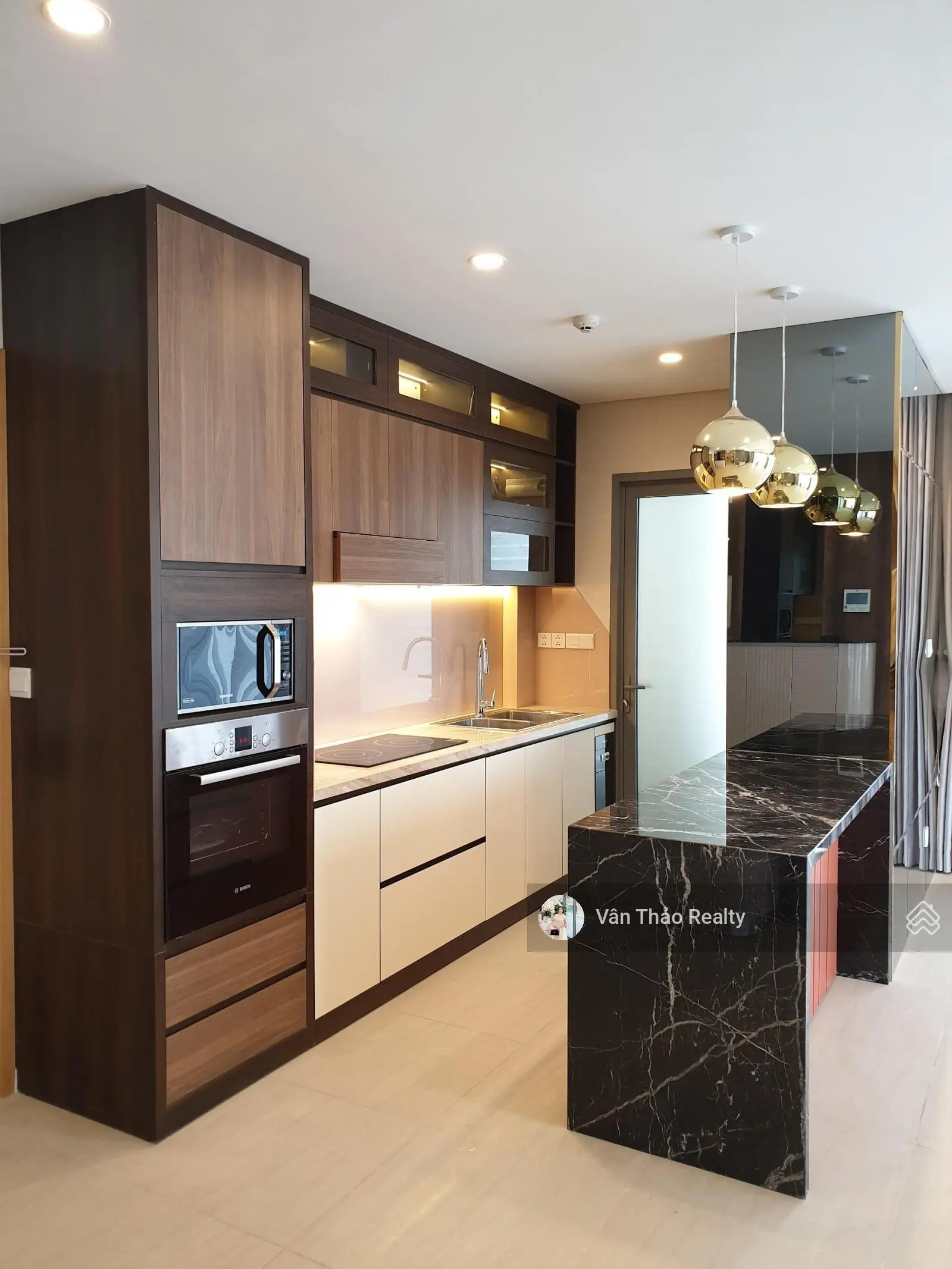 (Diện tích 124m2) Bán căn hộ 3PN Đảo Kim Cương Q2 - Full kính 2 mặt - View Landmark đẹp xuất sắc