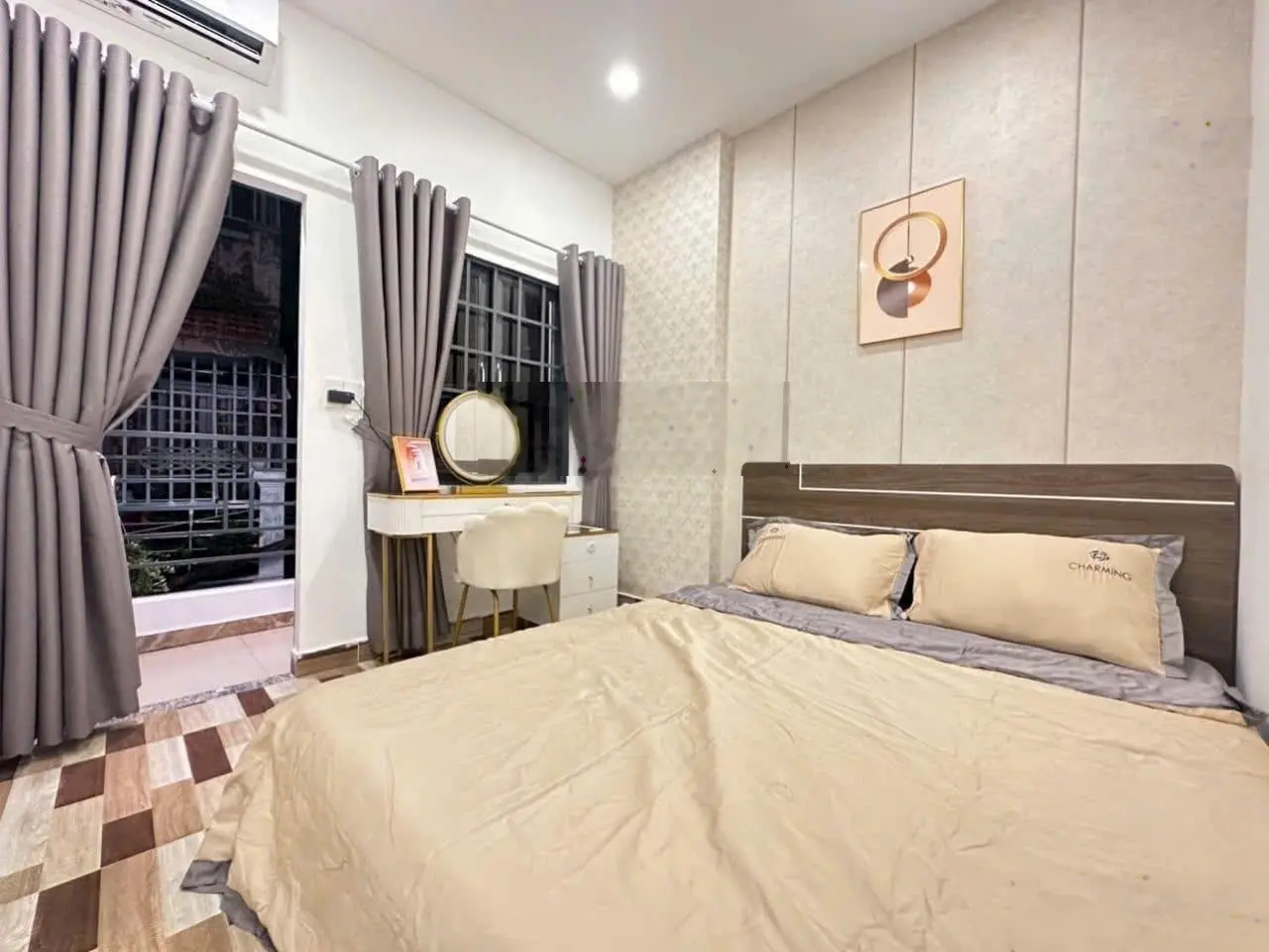 Bán nhà MT Nguyễn Hữu Thọ, Nhà Bè. 1 trệt 1 lầu. DT 75m2. Giá 3 tỷ 450, SHR