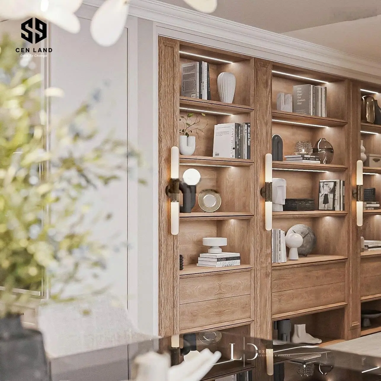 Mở bán dinh thự trên không 138m2 chung cư The Wisteria nằm cuối đường Trịnh Văn Bô giá đúng 52tr/m2