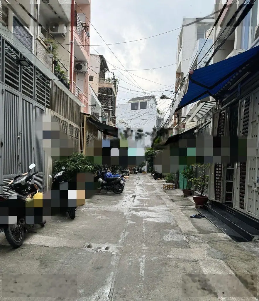 Bán nhà 4 tầng BTCT, ngang 4, 48m2, Nguyễn Thị Tần, hẻm rộng sạch, pháp lý chuẩn