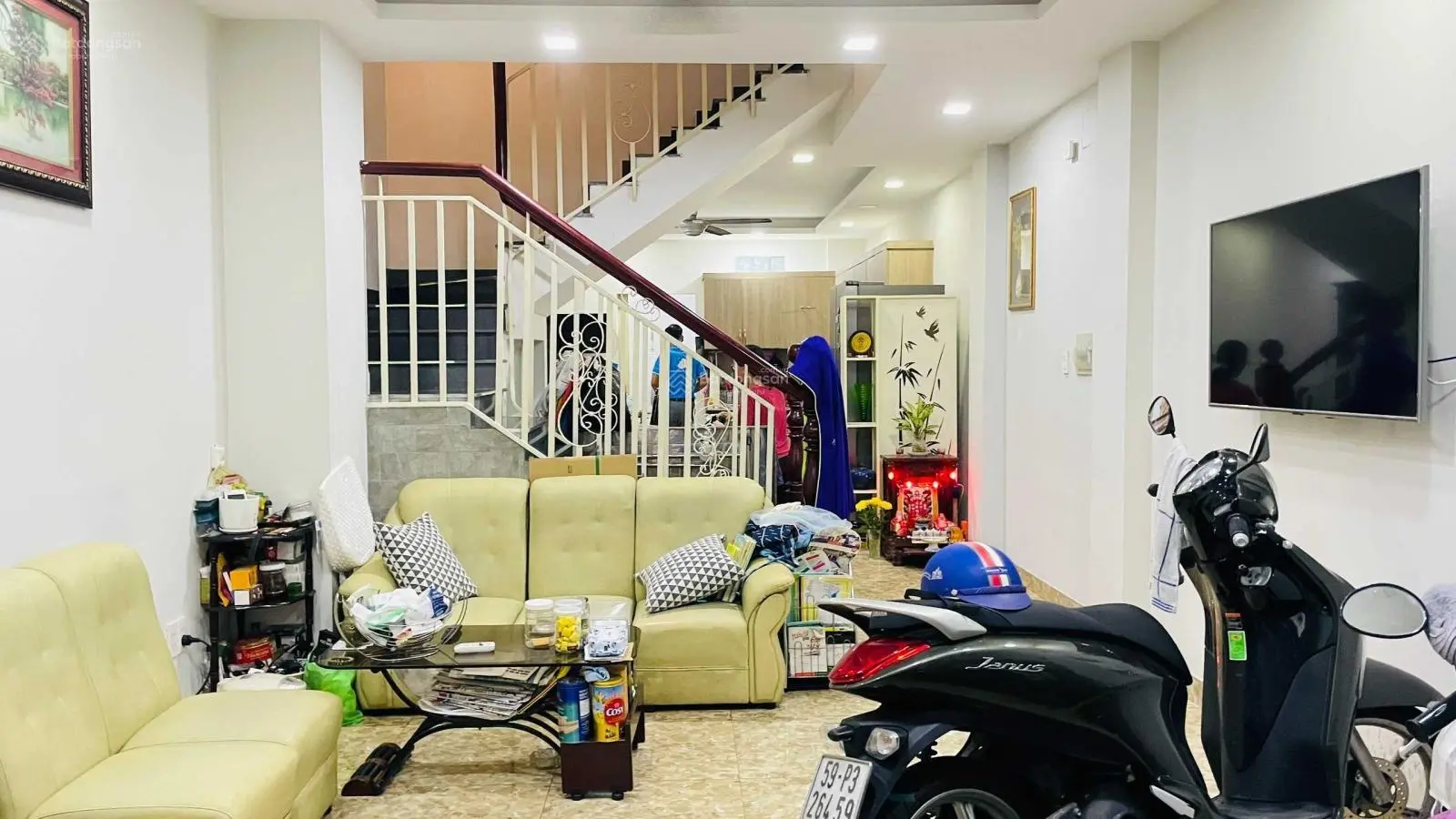 11.45 tỷ TL - Bán Nhà mới 5 tầng 4x16m 5PN 5WC HXH thông ngay Sân bay khu VIP P4 QTB - Sổ hồng 2023