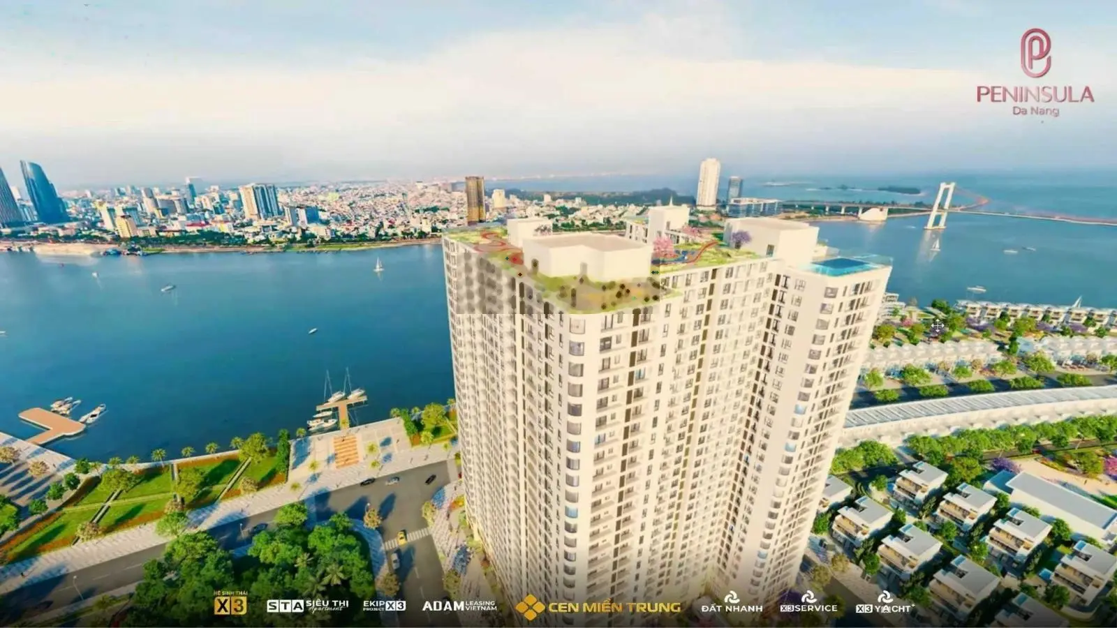 Căn hộ cao cấp Peninsula 1PN view sông Hàn. LH: 0942 776 ***