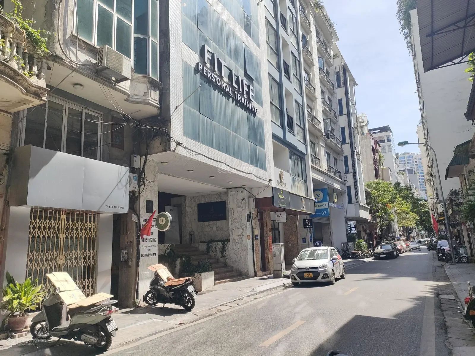 Mặt phố bùi thị xuân hai bà trưng dt 57m - 4tầng - mt5,4m - chỉ 39 tỉ