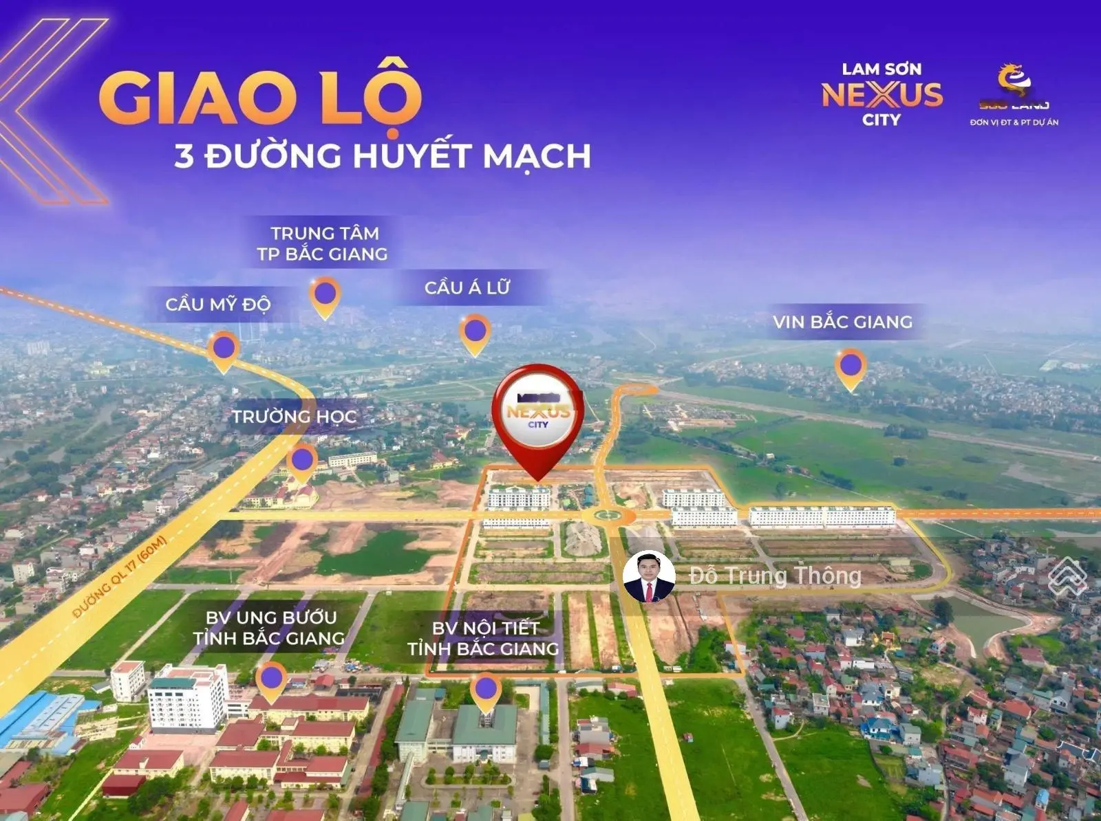 Hàng ngoại giao đất nền Lam Sơn Nexus City nhỉnh 2 tỷ/lô 90m2 - Sổ đỏ trao tay, kết nối khủng
