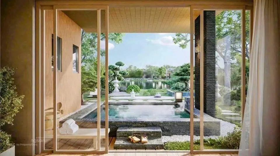 Tổng Vốn Đầu Tư 19tỷ1 Sở Hữu Ngay Biệt Thự Đơn Lập 420-496m2 Khoáng Nóng Onsen LH: 0963 552 ***
