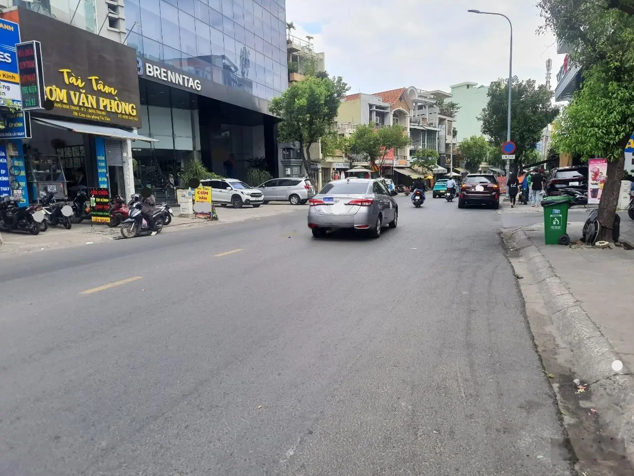 4x15m, 5 lầu, HĐ thuê 60tr, nhà mặt tiền 16m Hoàng Hoa Thám, gần UBND P7, bán 22.3 tỷ