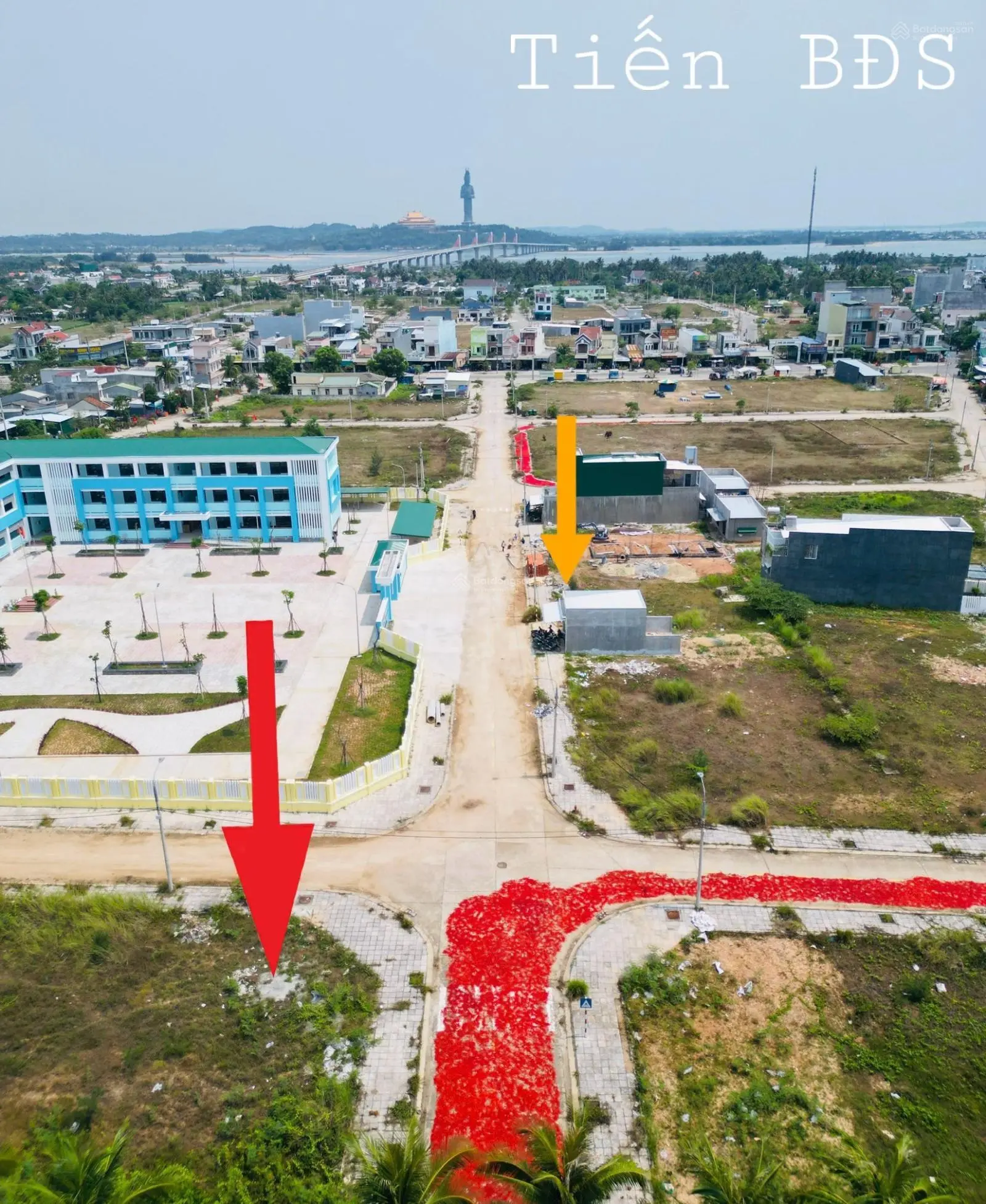 Bán đất khu dân cư Nghĩa Phú đối diện công trường trung học và tiểu học Nghĩa Phú TP Quảng Ngãi