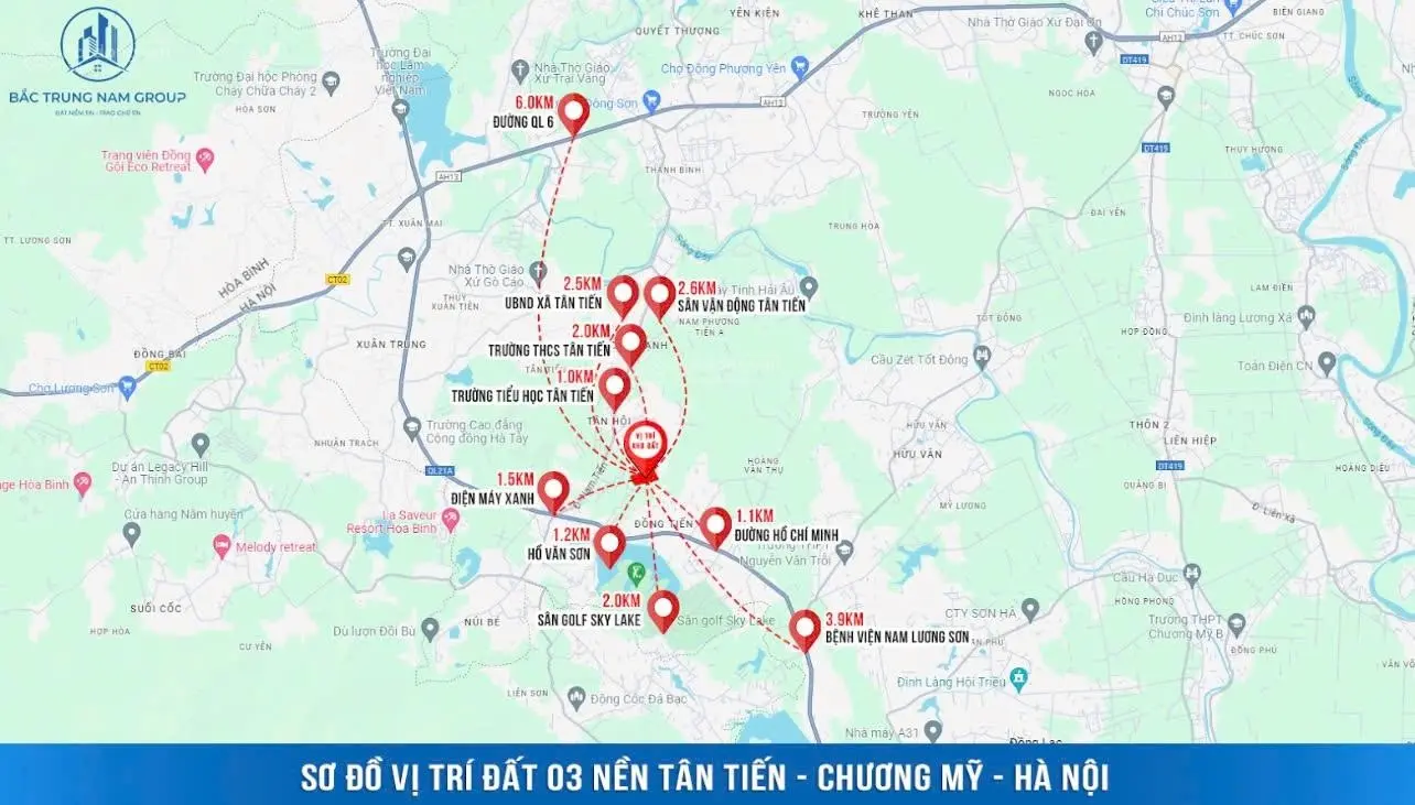 Còn duy nhất 1 lô diện tích 142m2 full thổ cư giá nhỉnh hơn 2 tỷ tại Chương Mỹ - Hà Nội