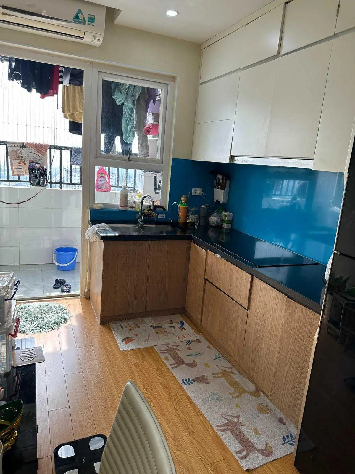 Bán Căn hộ chung cư HH2C, linh đàm, 67m2, 2 ngủ, 2 WC, Ban công hướng Đông Nam, full nội thất