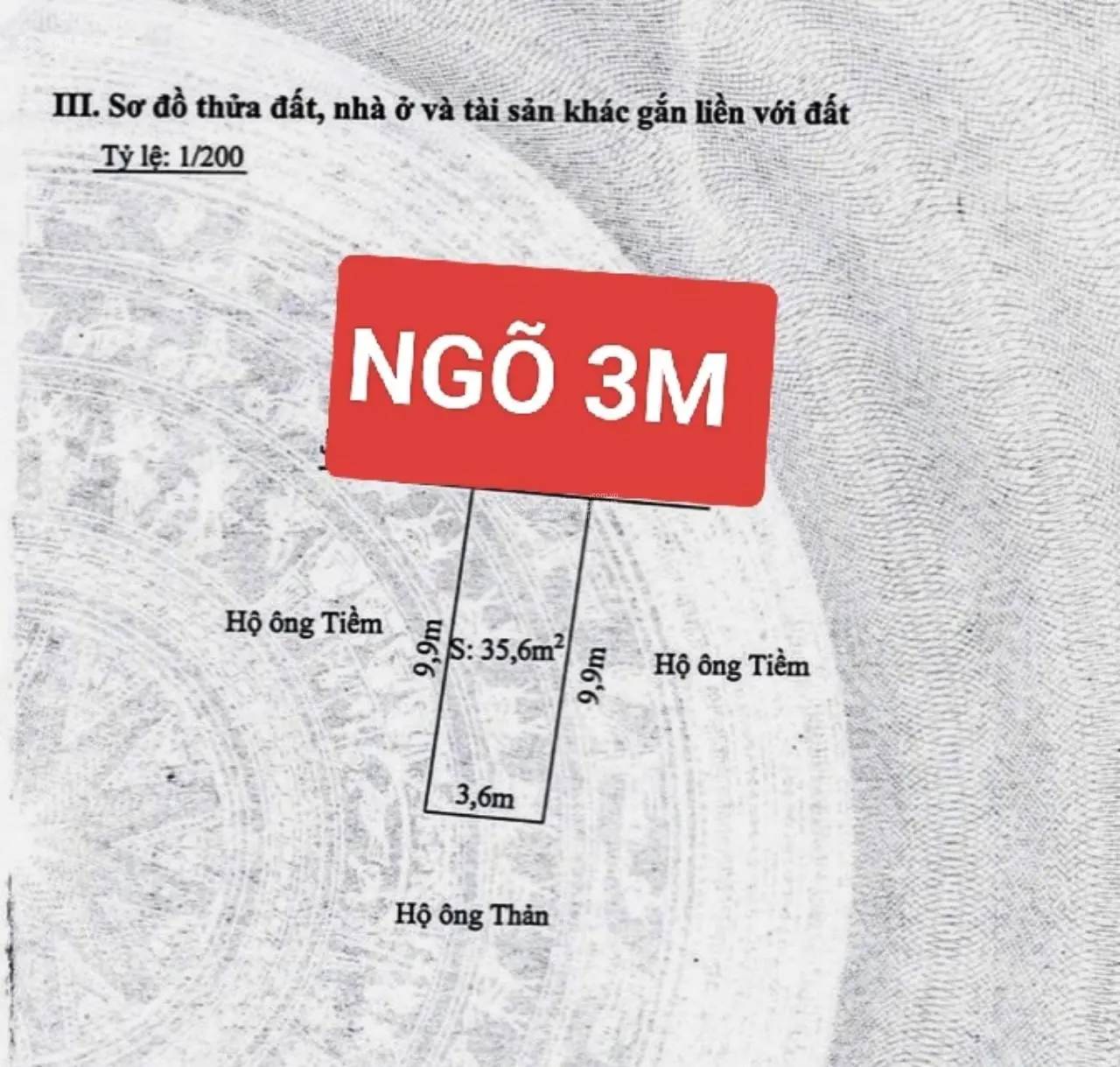 Độc nhất vô nhị chỉ có 1.620 tỷ cam kết không quy hoạch có ngay nhà 3tầng tại SN 1E/1117 Ngô Gia Tự