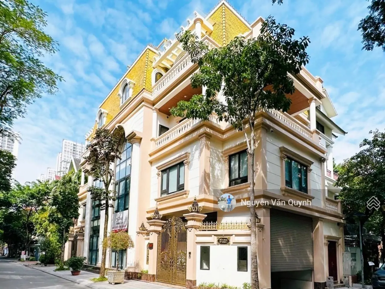 Bán biệt thự Lưu Hữu Phước, diện tích 273m2, lô góc mặt tiền 36m 5T nổi 1 tầng hầm, chủ thiện chí