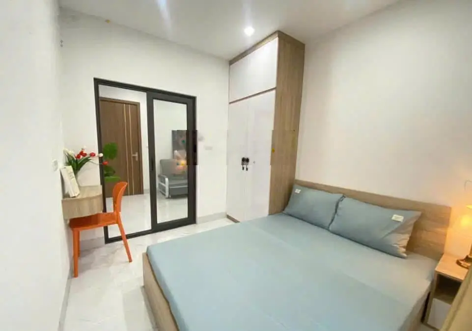 Quá đẹp! Toà CHDV Hào Nam, 80m2*7T, MT 4.8M, 14 căn hộ 2n1k, đủ PCCC, sát phố, lãi 7%/năm