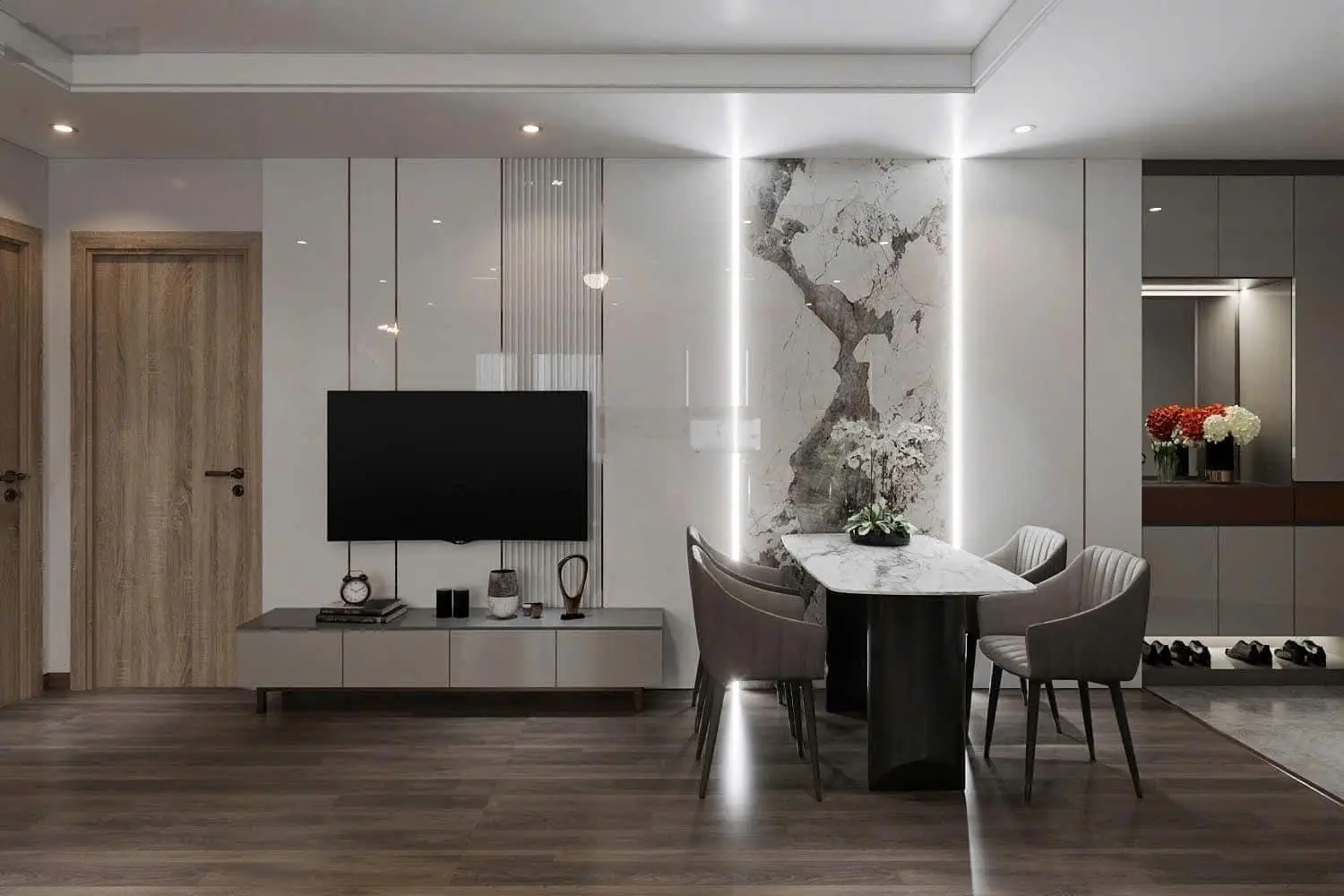 Bán nhà riêng tại Trần Duy Hưng, 15,6 tỷ, 45m2, view đẹp,lô góc, ô tô vào cửa, thang máy kinh doanh