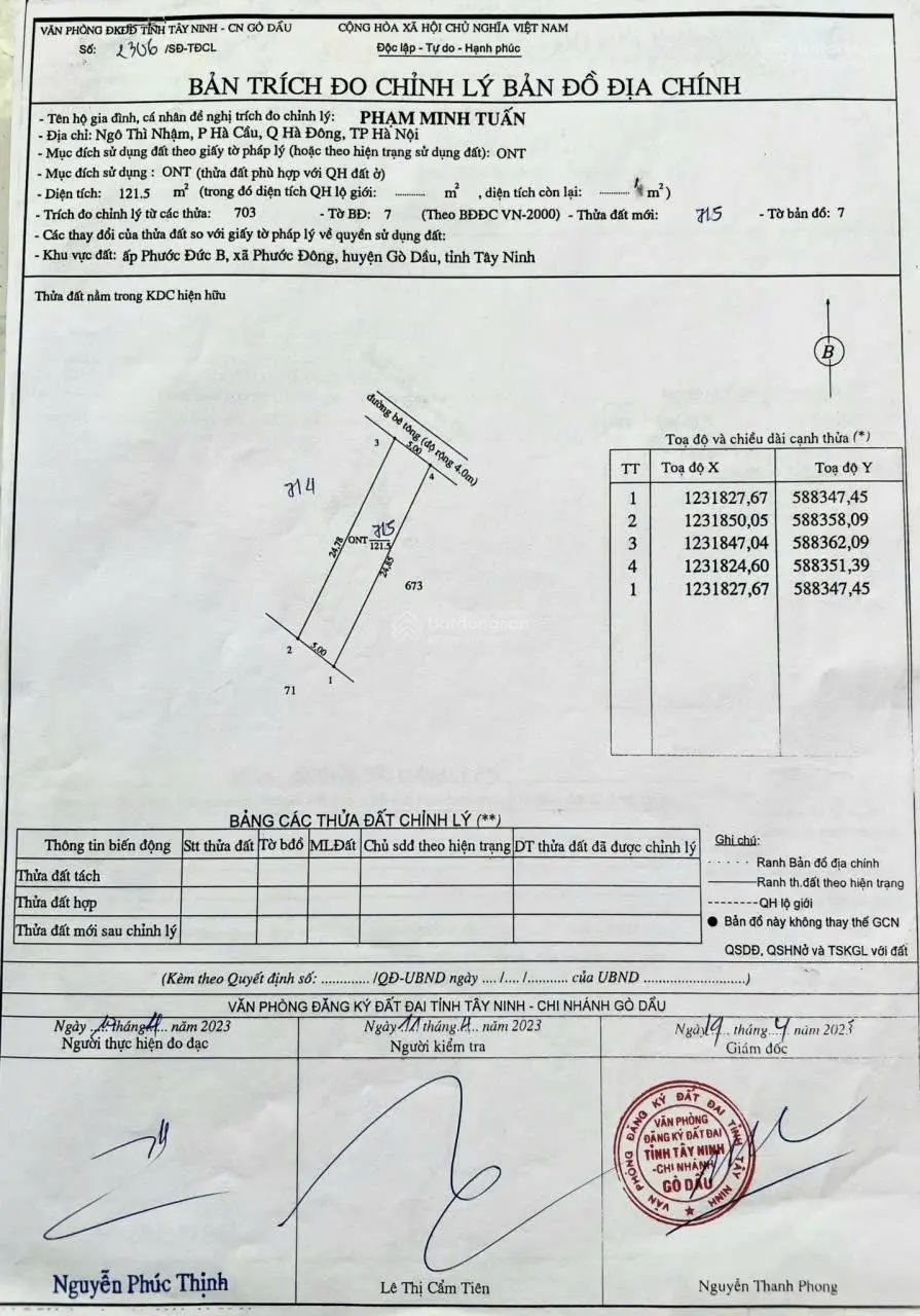 Chủ bán lô đất mặt tiền đường ĐT 782 - DT 125m2 670tr. LH 0909 362 *** gặp xem sổ hồng và vị trí đất