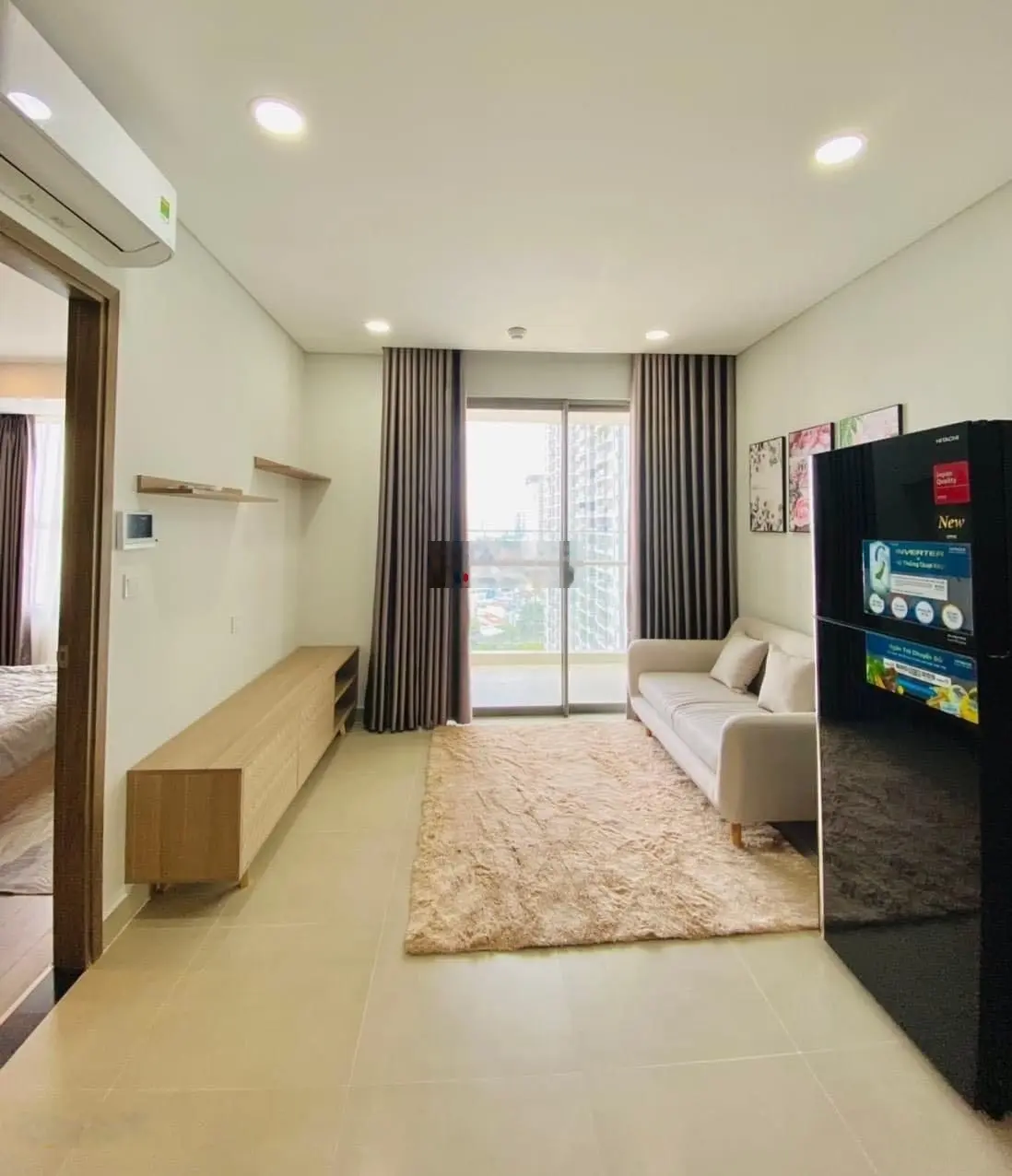 Bán Lỗ CC An Gia Garden Q.Tân Phú, 76M2, 2PN 2WC, Tầng Trung Mát Mẻ, Giá 1 Tỷ 970 Kèm Nội Thất, SHR