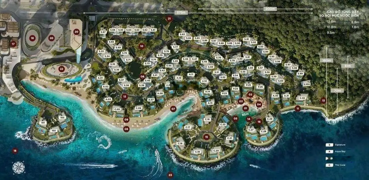 Suất ngoại giao duy nhất dinh thự biển 6 sao Gran Melia Nha Trang. Đã có sổ Hồng
