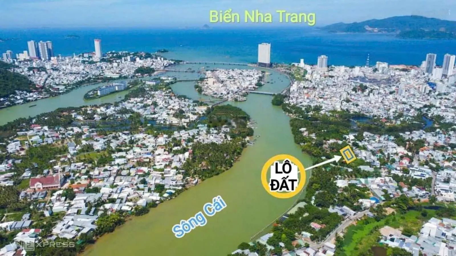 Đất cạnh Sông Cái Nha Trang (đất đầu tư tiềm năng)