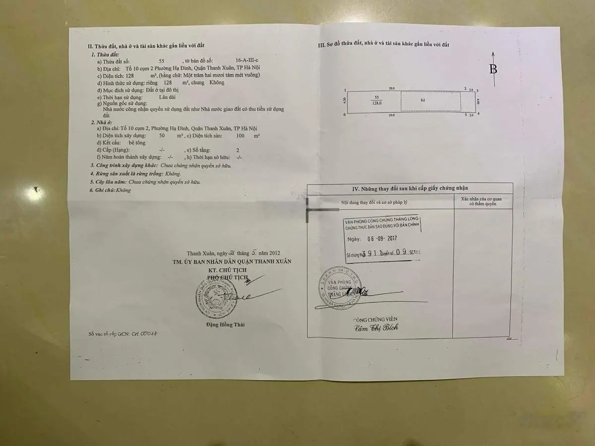 Bán nhà mặt phố Khương Đình, 47,9 tỷ, 128m2, hàng hiếm tại Q.Thanh Xuân, Hà Nội