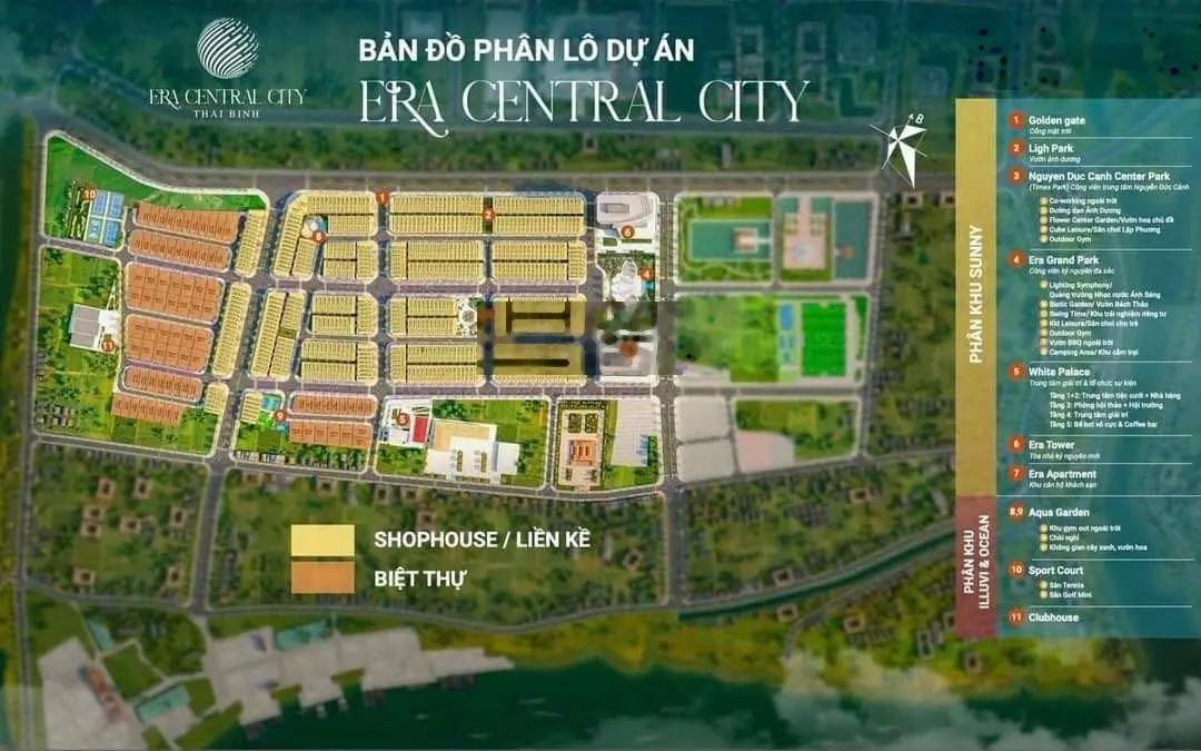 Mở bán dự án Era Central City - hot nhất Thái Bình hiện tại