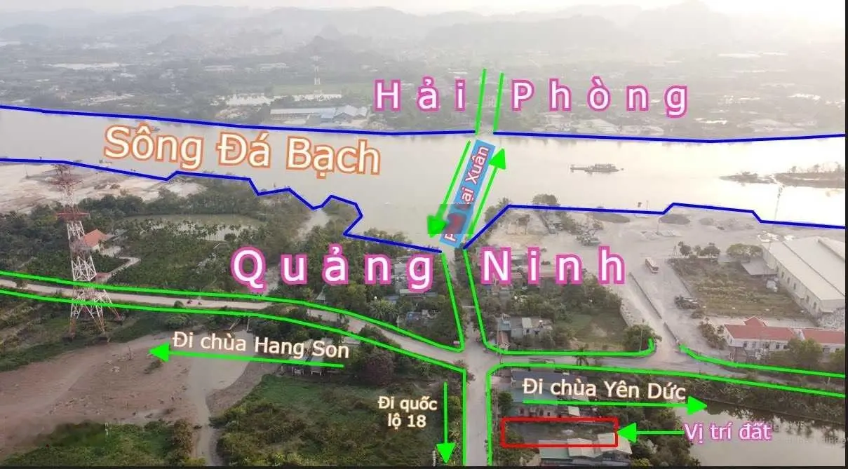 Bán đất mặt đường 333 Yên Thọ, Mạo Khê, Đông Triều Quảng Ninh