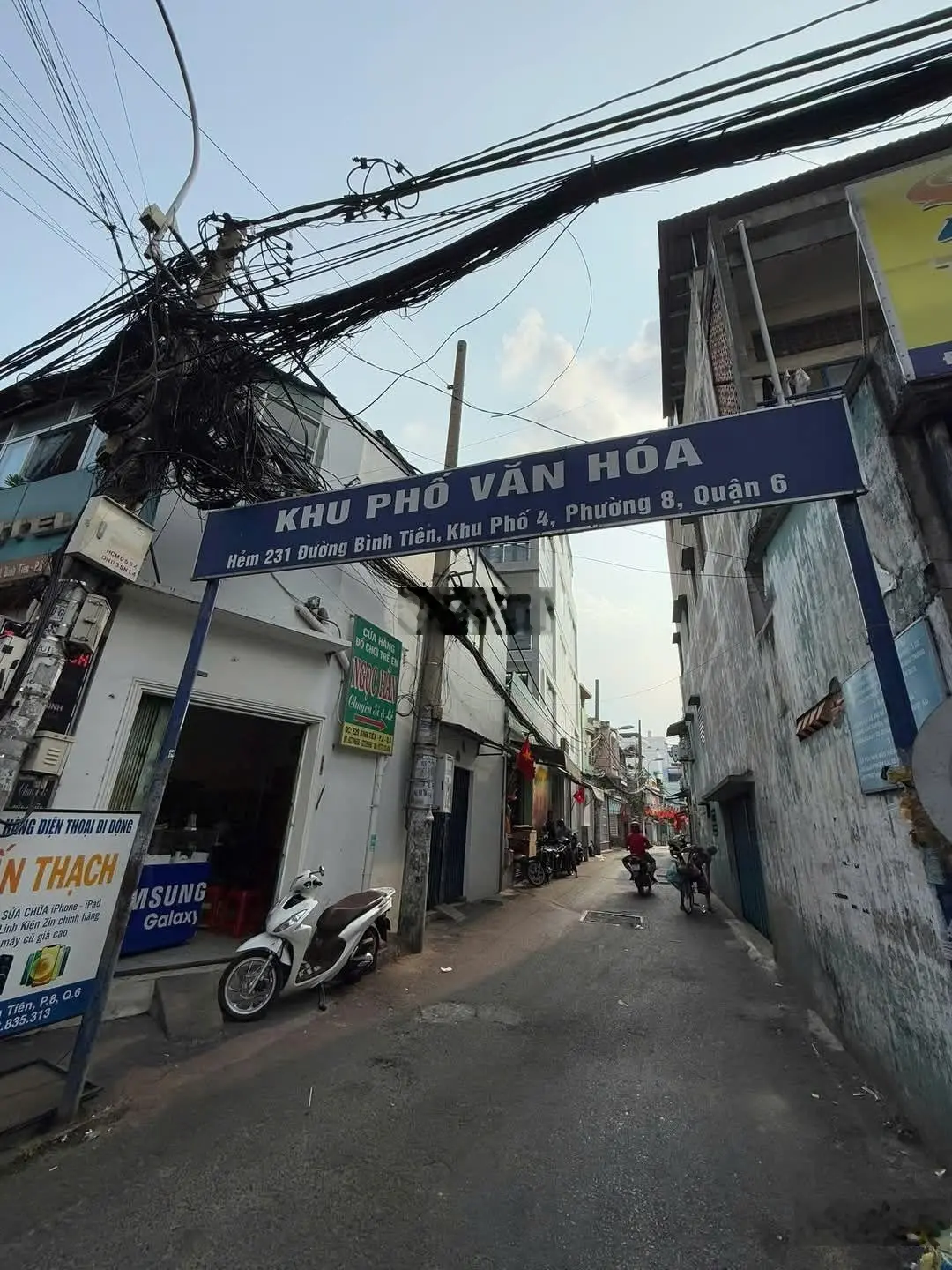 - Nhà Bán vị trí đẹp Đường Bình Tiên Phường 8 #Quận6 - DT : 3,75m x 9m