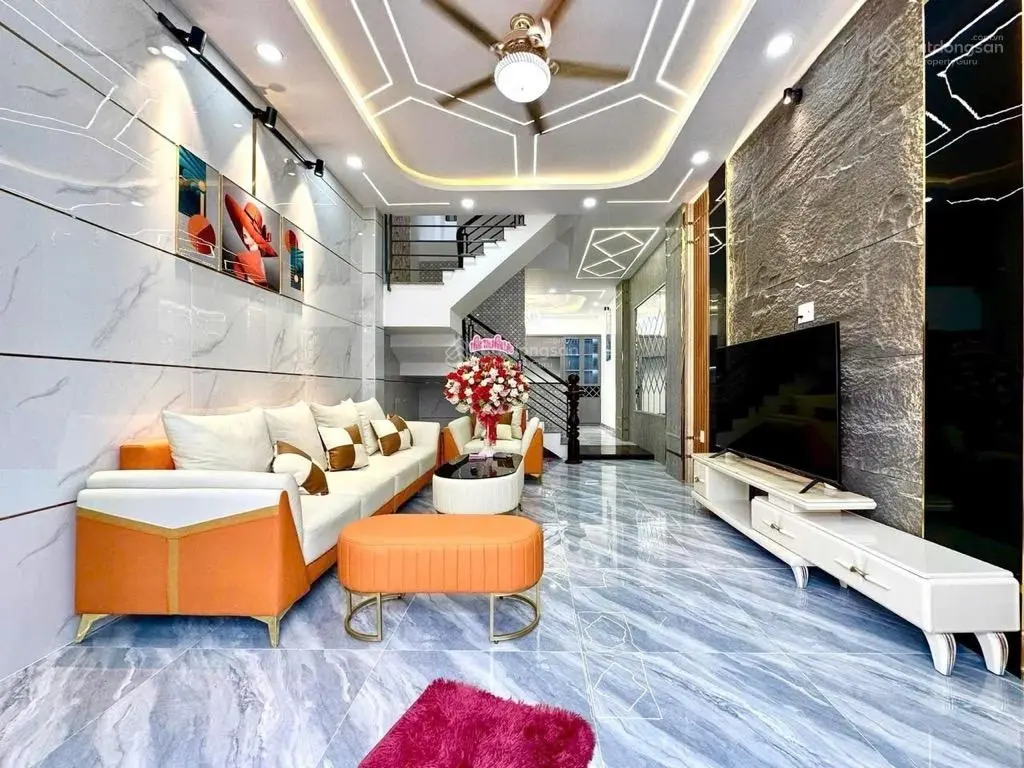 Siêu phẩm đẹp lung linh, tặng full nội thất - hẻm 1 sẹc 7m - Lê Văn Quới - 4x14m - chỉ 6 tỷ hơn