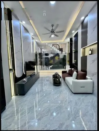 Nhà mới vô ở ngay tặng full nội thất - hẻm xe hơi thông 1 trục - Huỳnh Văn Nghệ phường 15 Tân Bình