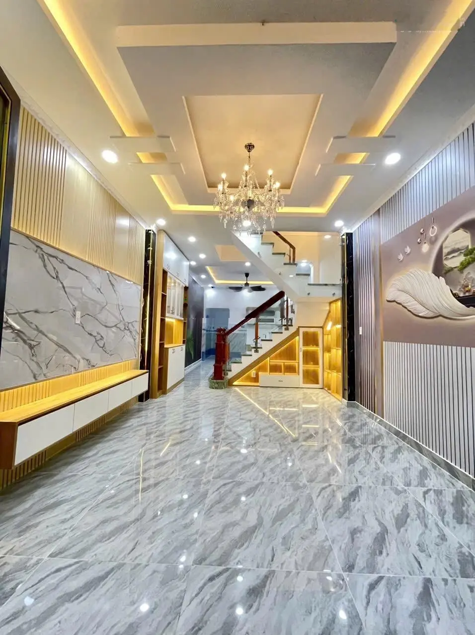 Bán nhà riêng tân kim thị trấn cần giuộc long an 67m2 nhà 2 lầu