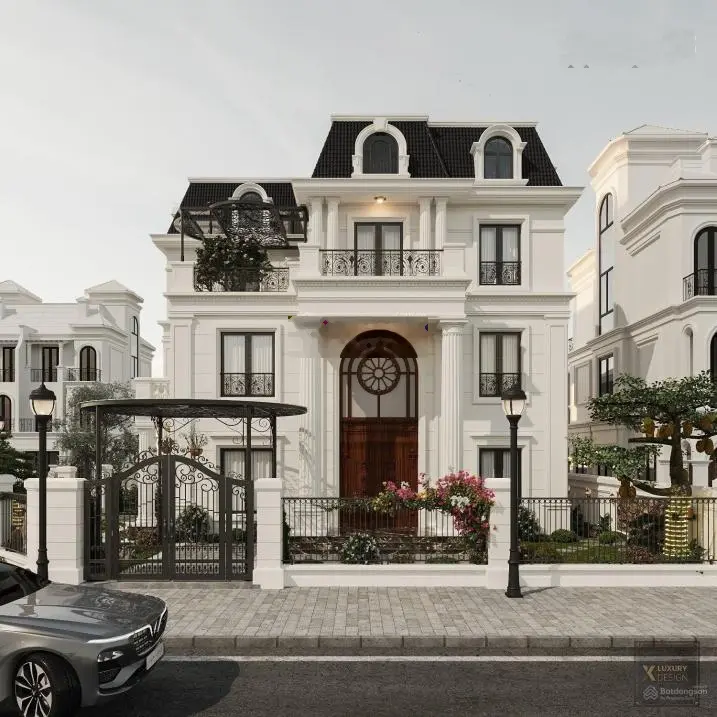 A Thuỷ 0987 689 *** bán biệt thự Trung Văn Hancic DT: 228m2 x 4 tầng mặt tiền 19m vị trí đẹp