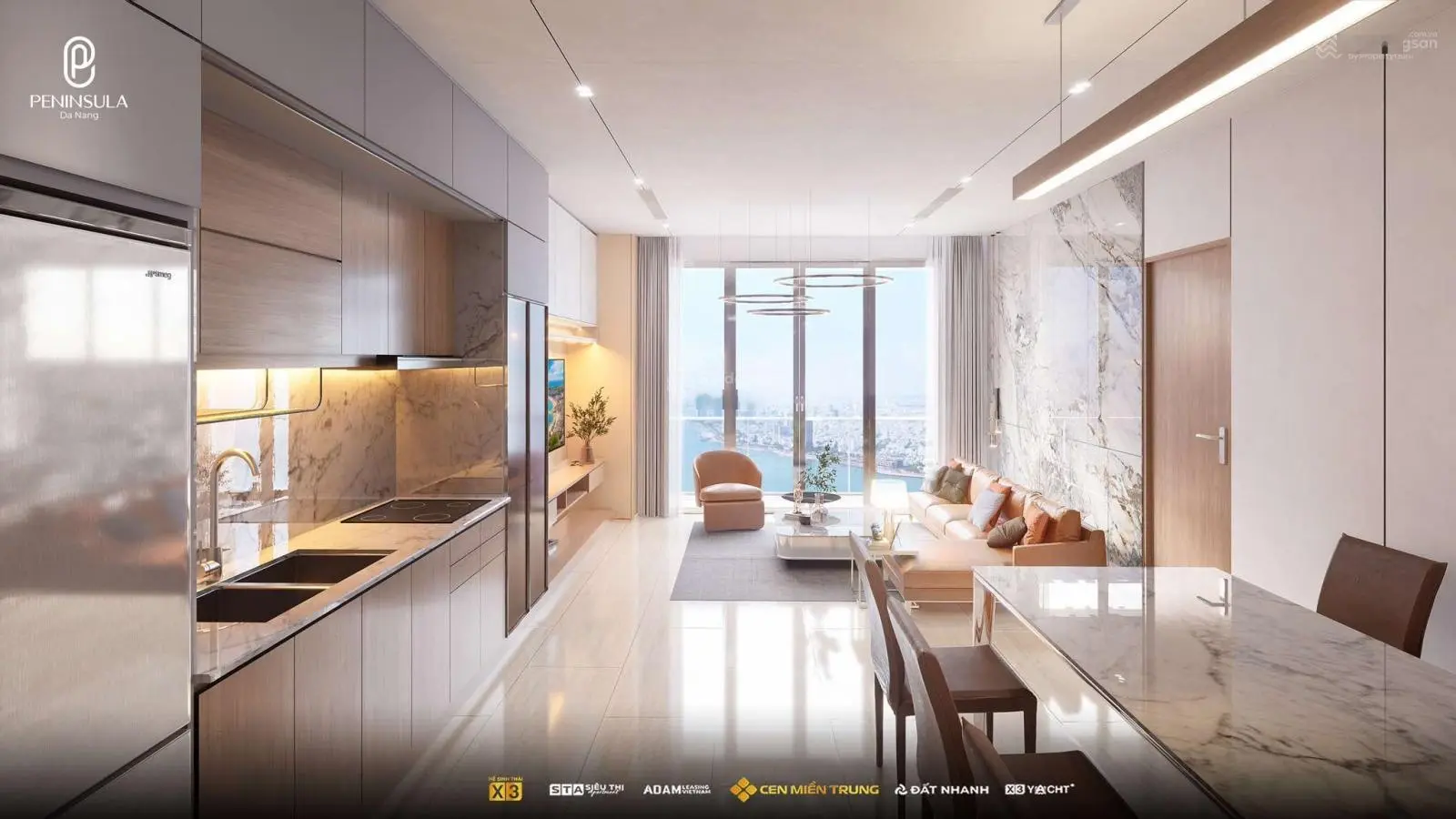 Cần bán căn hộ chung cư cao cấp view sông Hàn 2pn 2wc 75m giá đầu tư rẻ nhất thị trường