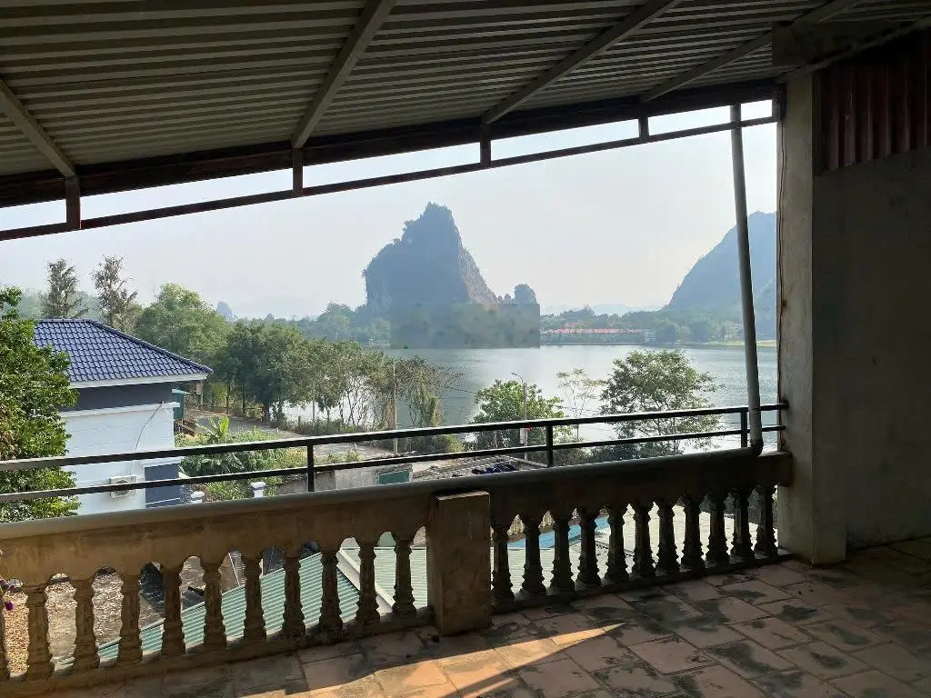 Khánh Thượng, Ba Vì HN có 5m mặt đường TL445 sầm uất, sẵn nhà 3 tầng kiên cố, view núi, hồ cực đỉnh