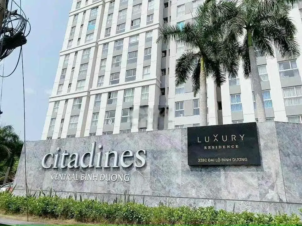 Bán căn hộ Citadine mặt tiền QL13,gần Aeon Vsip1 3pn 123m có sổ