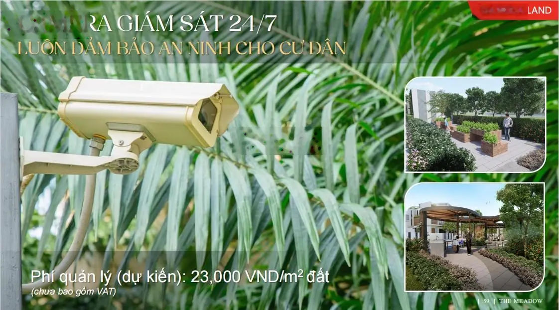 Ưu đãi đặt cọc 0 đồng 212 căn nhà phố, biệt thự The Meadow Bình Chánh từ Gamuda Land