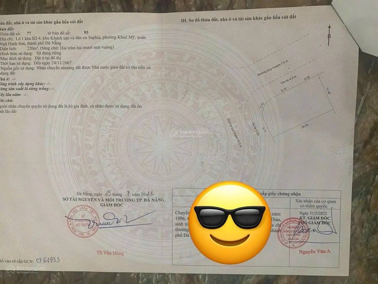 Bán Lô góc đường 10m5 sát biển Đà Nẵng, ngay trung tâm phố người Hoa